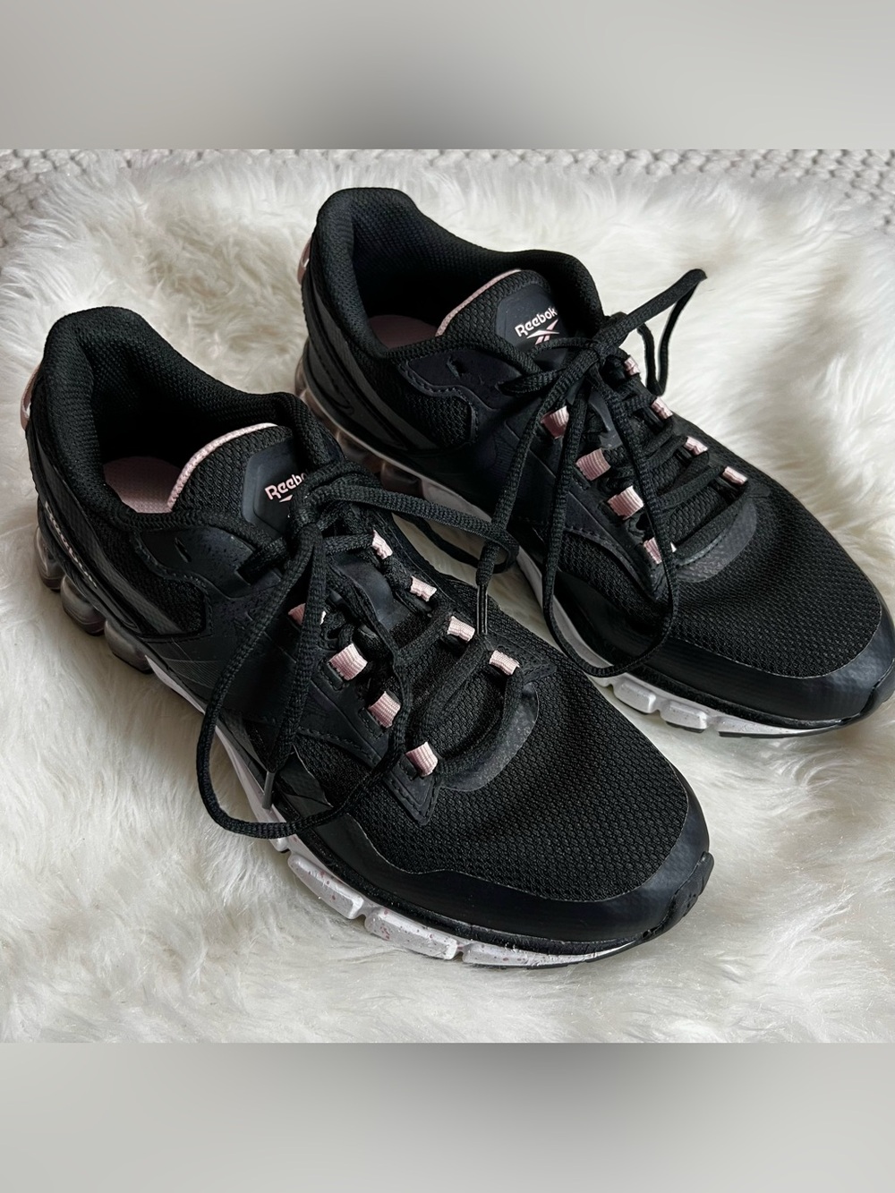 Reebok Sneakers Women's Sneakers Shoes Tennis Shoes Pink/Black Women’s 8.5